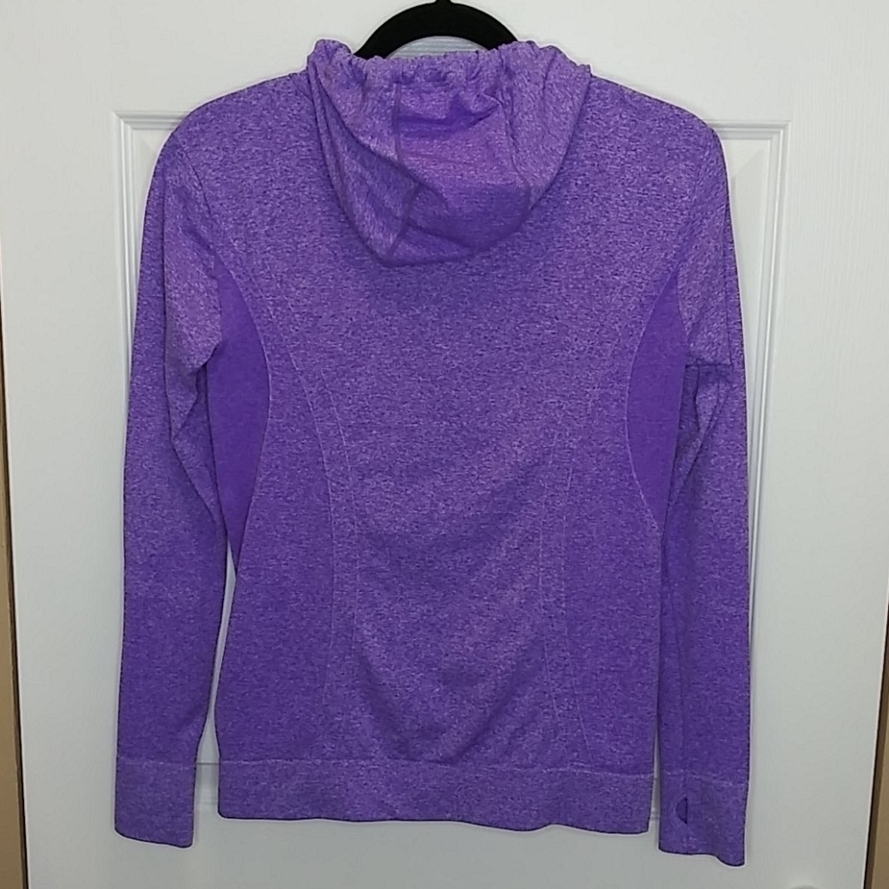 Sport Pro Compression Hooded Zippered Jacket - Picture 6 of 12